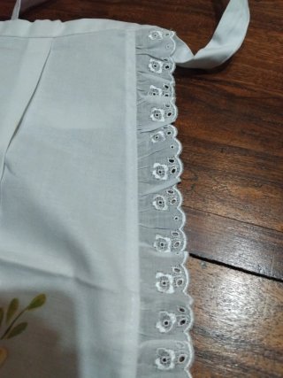 Grembiule donna con fiori