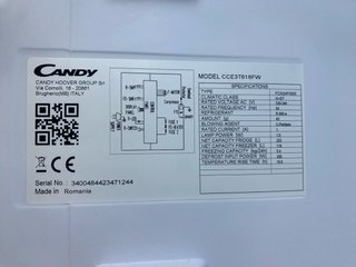 Frigorífico Candy CCE3T618FW Blanco