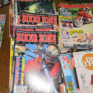Colección/lote revistas antiguas motos