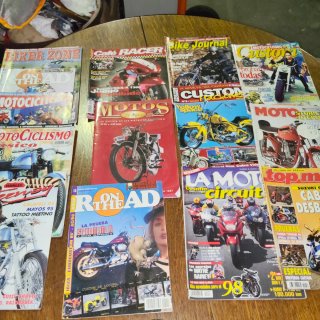 Colección/lote revistas antiguas motos