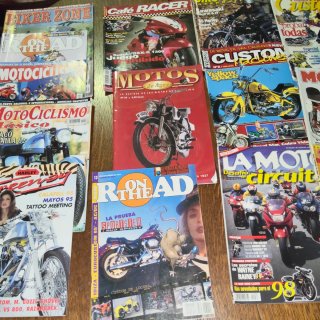 Colección/lote revistas antiguas motos