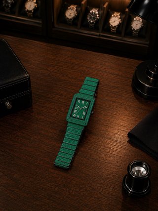 Orologio Uomo Luxury Verde Smeraldo –