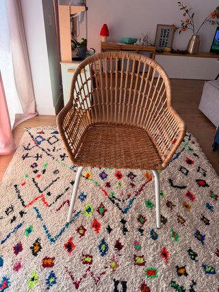 Silla Ikea NILSOVE Ratán