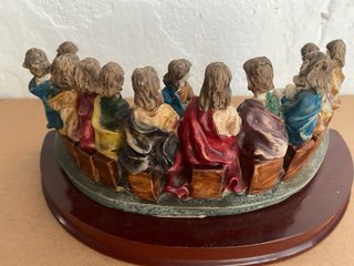 Estatueta Última Ceia do Senhor