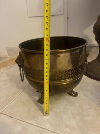 Conjunto latón 3 piezas