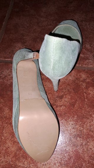 Zapatos de tacón Dama's verde talla 39