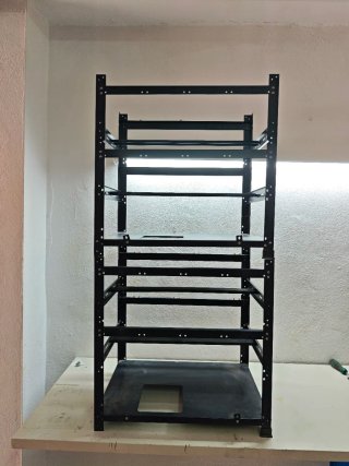 Estructura minería 6 GPUs