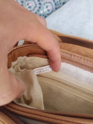 Bolso Irene Bag Piel y Rafia Nuevo