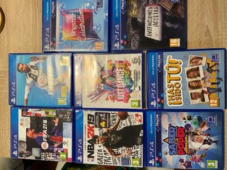 Lote 8 Juegos PS4 Originales