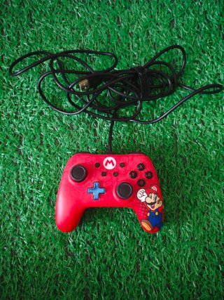 Mando PowerA Super Mario Rojo Nintendo Switch
