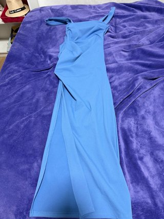Vestido azul talla S