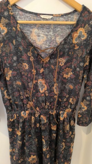 Vestido estampado floral