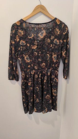 Vestido estampado floral