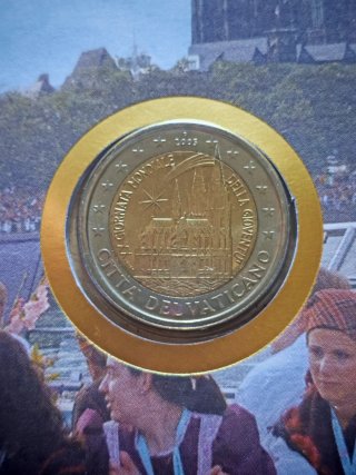 2€ Vaticano 2005 XX Giornata della Gioventù