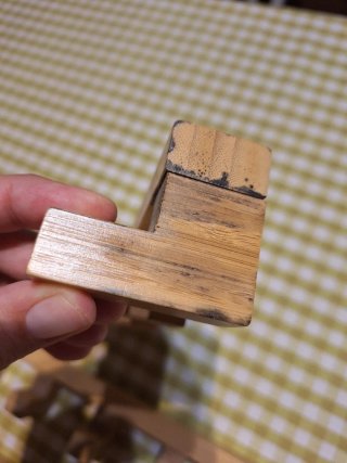 Percheros de madera Ikea (3 unidades)