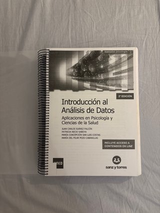 Introducción al Análisis de Datos. Uned psicología