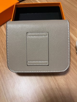 Bolso Hermès H Beige/Plata