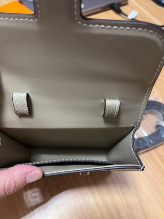 Bolso Hermès H Beige/Plata