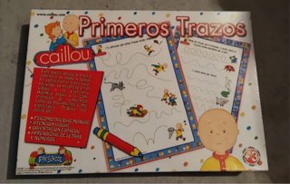 Juego educativo Caillou Primeros Trazos