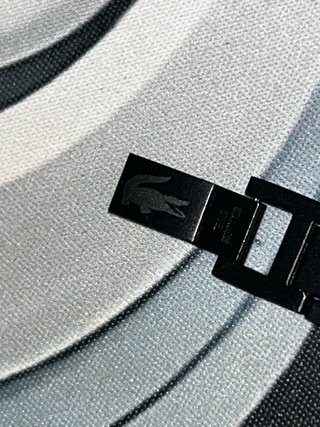 Pulsera Lacoste Negra