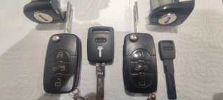 Juego 4 llaves y bombines Audi TT MK1
