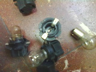 Casquillos focos traseros calibra 16v