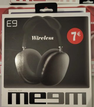 Cascos E9 Wireless Bluetooth 7€