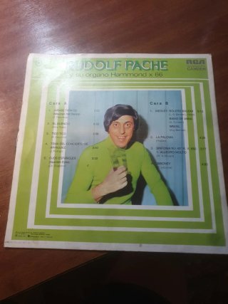 Rudolf Pache y su órgano Hammond x 66