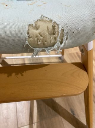 Trona para bebé con diseño espacial