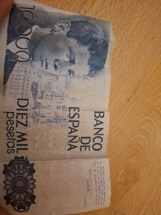 Billete 10000 Pesetas Banco de España 1985