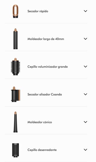 Dyson Airwrap Moldeador y Secador Multifunción