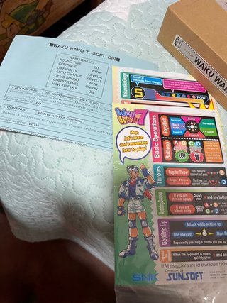 Neo Geo Waku Waku 7 Cartucho SNK Arcade