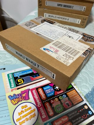Neo Geo Waku Waku 7 Cartucho SNK Arcade