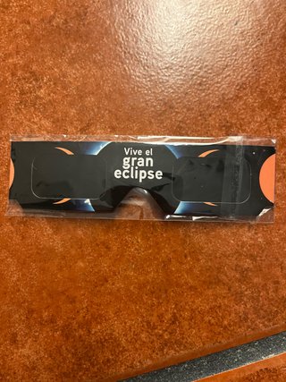 Gafas para eclipse solar