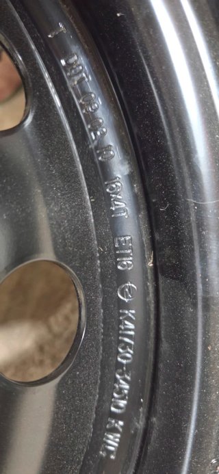 Rueda de repuesto 155/90-16