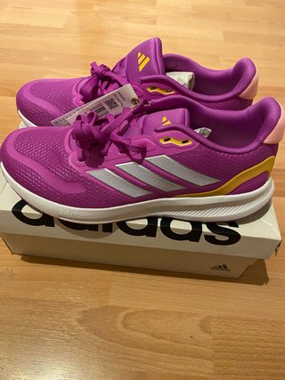 Zapatillas Adidas Runfalcon 3.0 Mujer Rosa/Morado