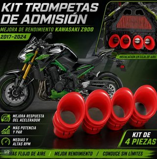 Kit trombe di aspirazione Kawasaki Z900 (2017-2024)