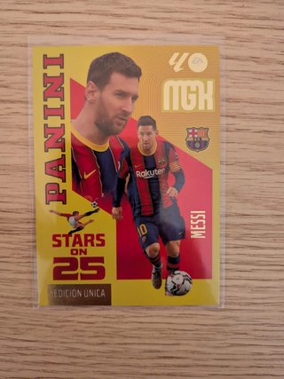 Messi Stars on 25 Megacracks 2026-27 Panini.