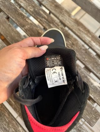 Zapatillas Dainese Moto Mujer Negras/Rosa