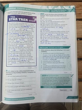 Key Bach 1 Language Work Book (SOLO 4 pg escritas)