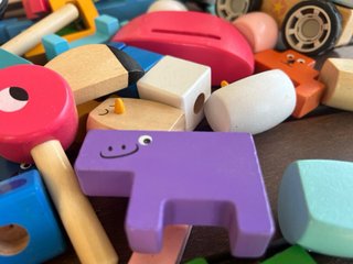 Juguetes de madera educativos