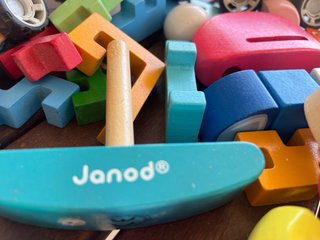 Juguetes de madera educativos
