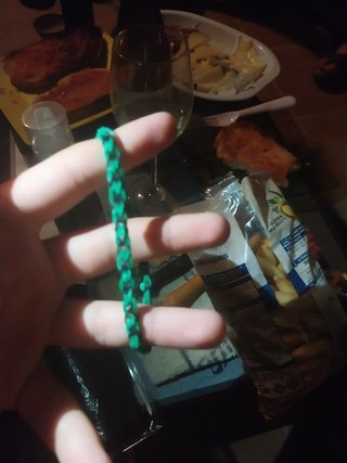 Pulseras personalizadas de cuerda y goma