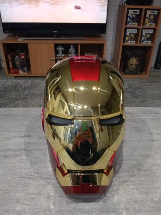 Mascara Iron Man MK5 Nueva