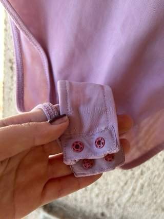 Body rosa drapeado