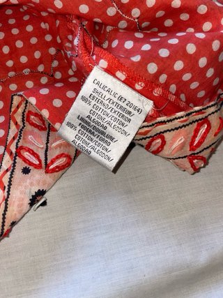 Vestito estivo cotone fantasia floreale taglia L