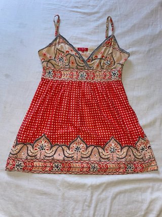 Vestito estivo cotone fantasia floreale taglia L