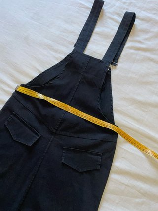 Salopette in cotone vintage taglia 46