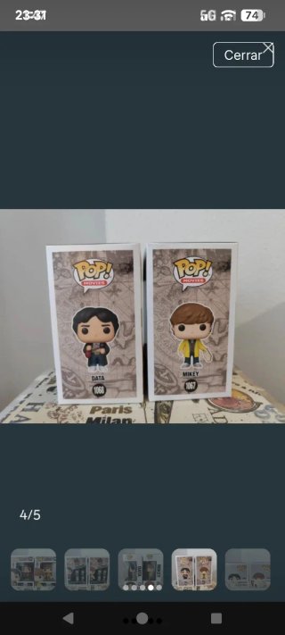 Funko Pop! The Goonies Data y Mikey