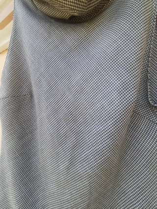 Top Zara Negro/Gris